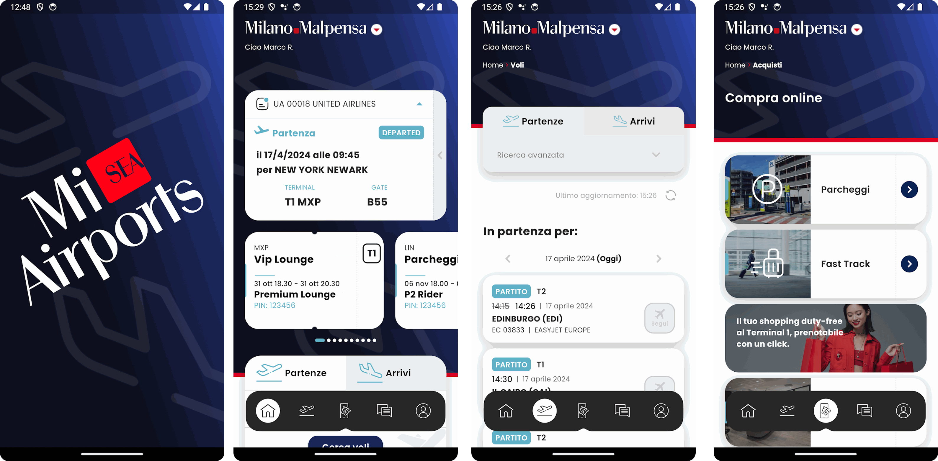 Immagine relativa alla notizia: Inizia il tuo viaggio con un tap, con la nuova App Milan Airports!