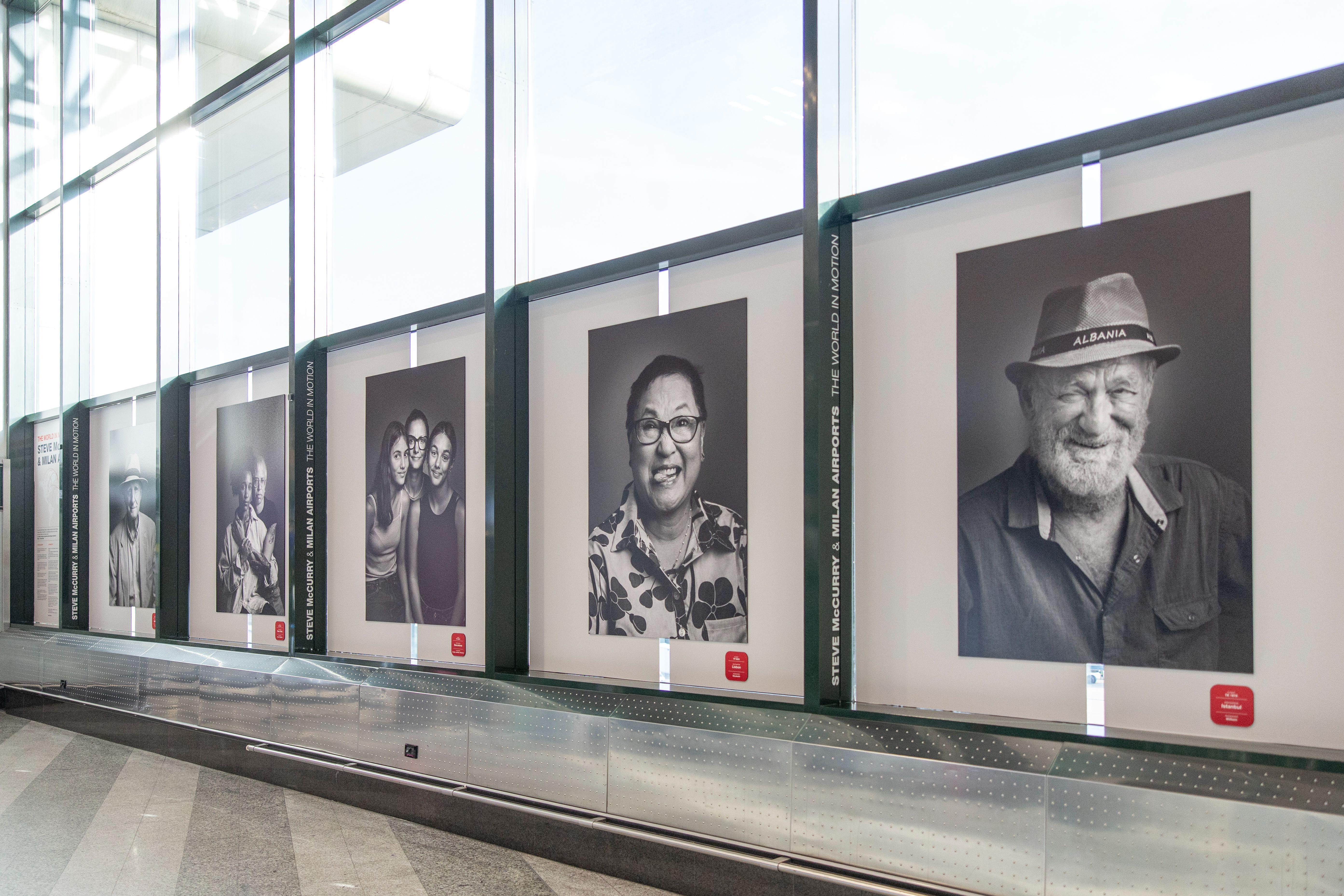 Immagine relativa alla sezione: Steve McCurry brings his art to Malpensa for the Olympic Games